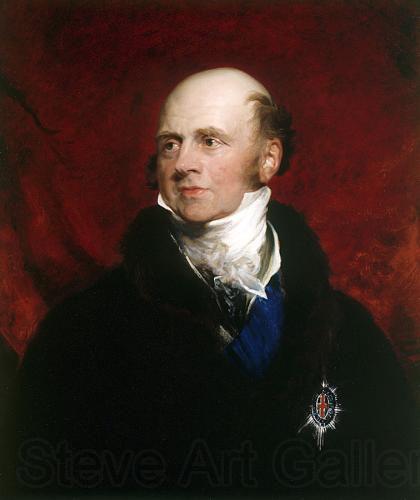George Hayter Portrait of John, 6th Duke of Bedford Norge oil painting art